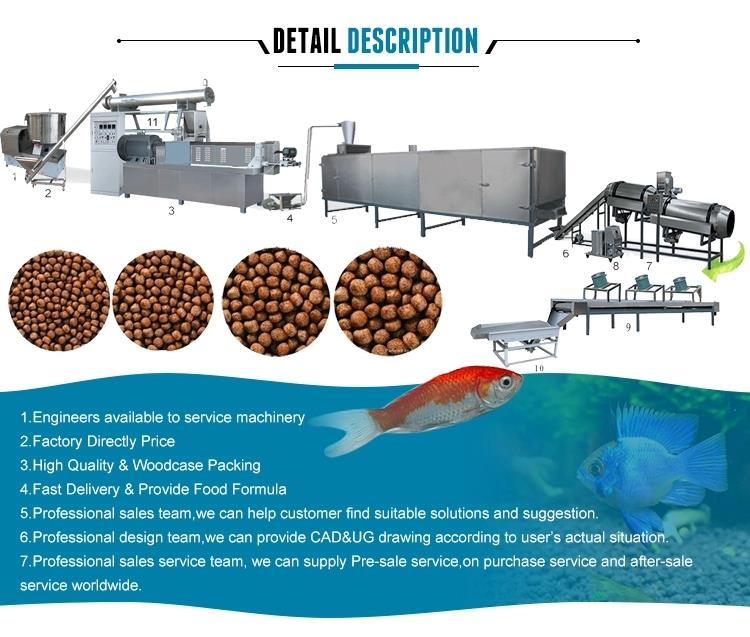 Floating Fish Feed Extruder Machine Floating Fish Feed Extruder Machine